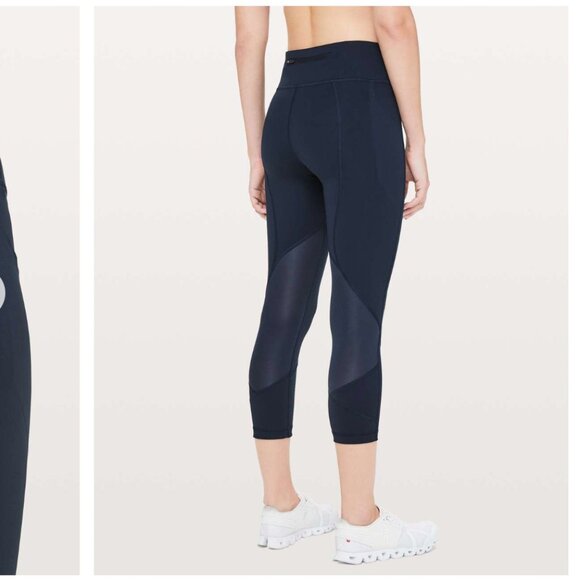 lululemon athletica Pants - Lululemon Pace Rival Crop *Full-On Luxtreme 22"